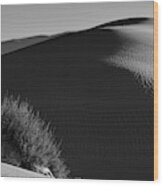 Dunes Of White Sands Wood Print