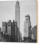 Empire State Building - 1931 Wood Print