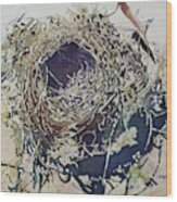 Empty Nest Wood Print