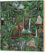 Enchanted Jungle Wood Print