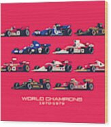 World Champions 1950-2017 poster (print quality) : r/formula1