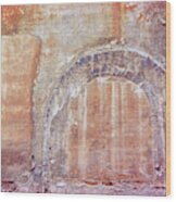 Faded Arch Wood Print