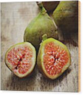 Figs Wood Print