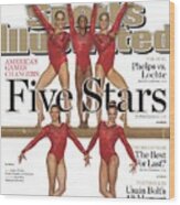 Five Stars 2012 London Olympic Games Preview Sports Illustrated Cover Wood Print