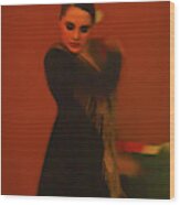 Flamenco Series 2 Wood Print