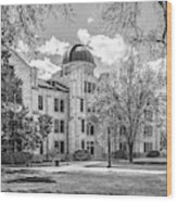 Fort Hays State University Albertson Hall Wood Print