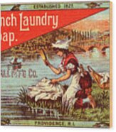 French Laundry Soap Wood Print