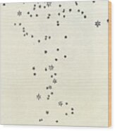 Galileo's Observations Of Stars In Orion Wood Print
