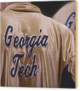 Georgia Tech Wood Print