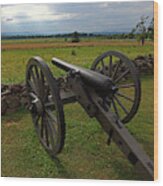 Gettysburg Battlefield Historic Monument Wood Print