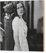 Gloria Swanson In Indiscreet -1931-. Wood Print