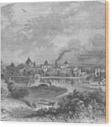 Government Buildings On Wards Island, 1 Wood Print