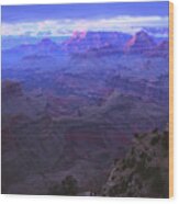 Grand Canyon Twilight Wood Print