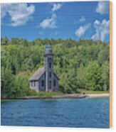 Grand Island East Channel Lighthouse Wood Print