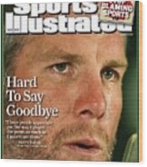 Green Bay Packers Qb Brett Favre, March 17, 2008 Sports Sports Illustrated Cover Wood Print