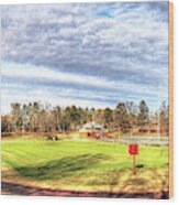 Hampden-sydney Va Virginia -  Hampden-sydney College Fulton Field,bernier Field Wood Print