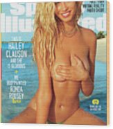 Hailey Clauson Swimsuit 2016 Sports Illustrated Cover Wood Print