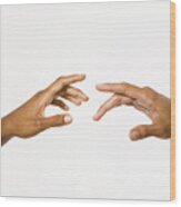 Small giclée print of a hand “Reaching out”
