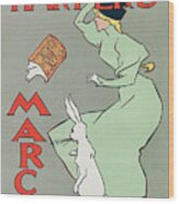 Harpers, March 1895 Wood Print