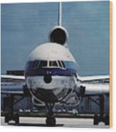 Head-on Eastern Airlines L-1011 Wood Print