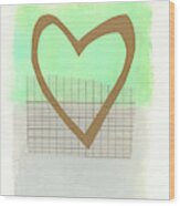 Heart #35 Wood Print