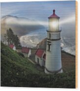 Heceta Head Lighthouse Wood Print