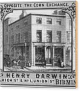 Henry Darwin Tailors Shop, Birmingham Wood Print