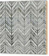 Herringbone Lodge Abstract Modern Pattern Wood Print