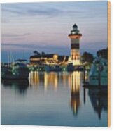 Hilton Head Lighthouse, South Carolina Wood Print