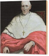 His Eminence Cardinal Manning, 1889 Wood Print