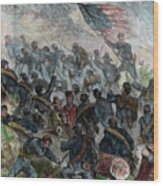 Hookers Battle, American Civil War, 26 Wood Print