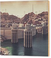 Hoover Dam Wood Print