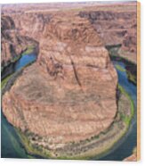 Horseshoe Bend - Arizona - No2 Wood Print