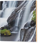Hraunfossar Waterfalls, Iceland Wood Print