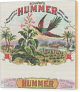 Hummer Wood Print
