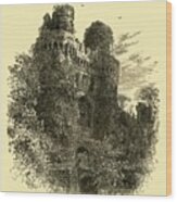 Hurstmonceaux Castle Wood Print