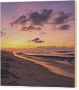 I Love Ocracoke Wood Print