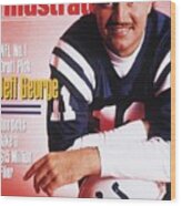 Indianapolis Colts Qb Jeff George Sports Illustrated Cover Wood Print