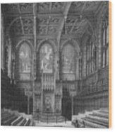 Interior Of The House Of Lords, Palace Wood Print