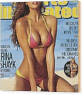 Irina Shayk Swimsuit 2011 Sports Illustrated Cover Wood Print