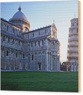 Italy, Tuscany, Pisa, Duomo Santa Maria Wood Print