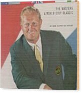 Jack Nicklaus, Golf Sports Illustrated Cover Wood Print