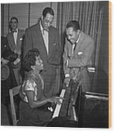 Jazz Legends At Carnegie Hall Wood Print