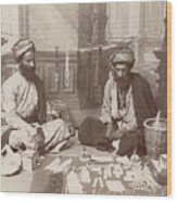 Jewelry Sellers Of Bethlehem Wood Print