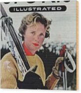 Jill Kinmont, Ski Slalom Champion Sports Illustrated Cover Wood Print
