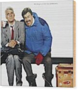 John Candy And Steve Martin In Planes, Trains And Automobiles -1987-. Wood Print