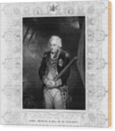John Jervis, 1st Earl Of St Vincent Wood Print