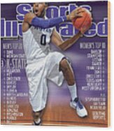 Kansas State University Jacob Pullen, 2010 College Sports Illustrated Cover Wood Print