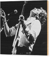 Keith Richards Performs At The Beacon Wood Print