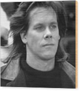 Kevin Bacon Wood Print